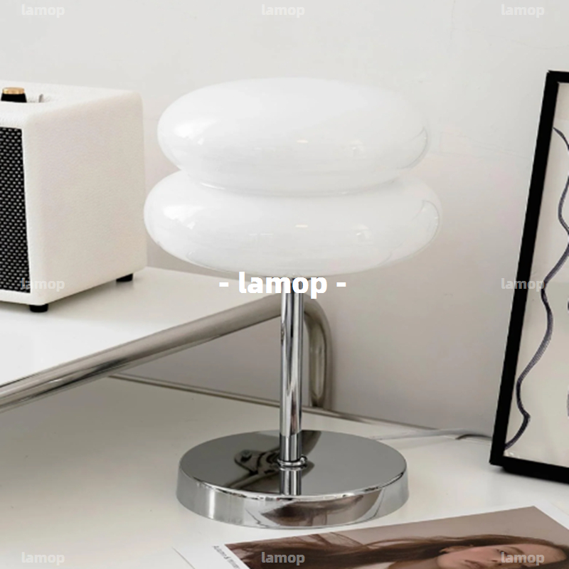 Bauhaus Cream‑Globe Table Lamp - Lighting Decor Bedroom review and price