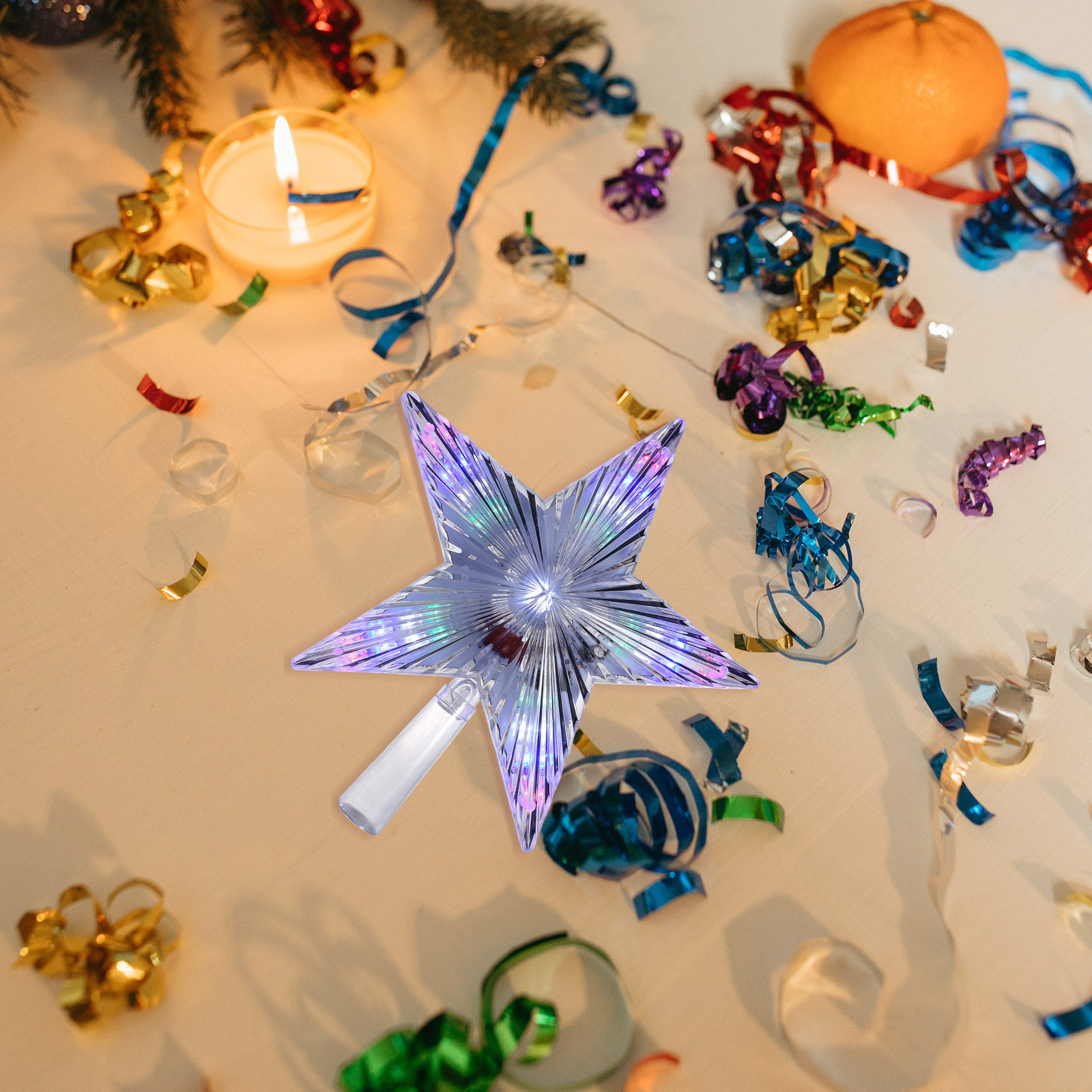1Pcs Xmas Tree Topper Light Lu - Decor Timeless Lighting review and price