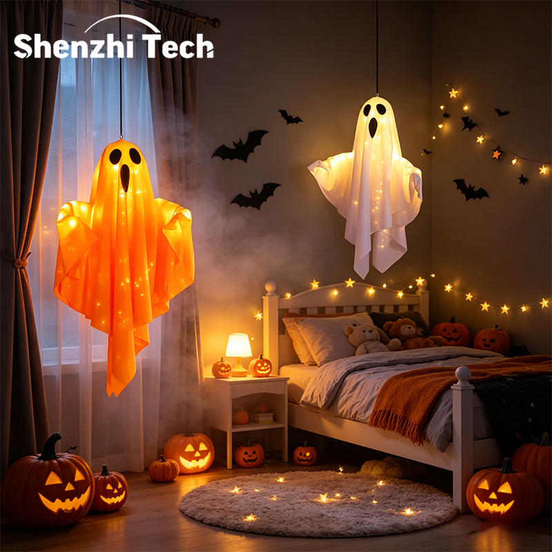Halloween Hanging Light Up Gho - Decor Lighting Lamps review and price
