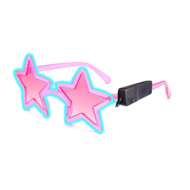 Star Shape LED Glowing Glasses - Lighting Visual review and price