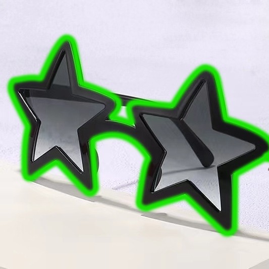 Star Shape LED Glowing Glasses - Lighting Visual review and price