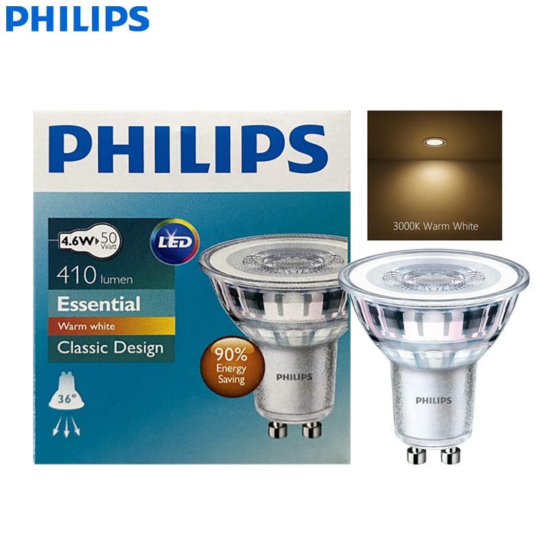 Philips LED GU10 PAR16 Essenti - Philips Bulb Led Classic review and price