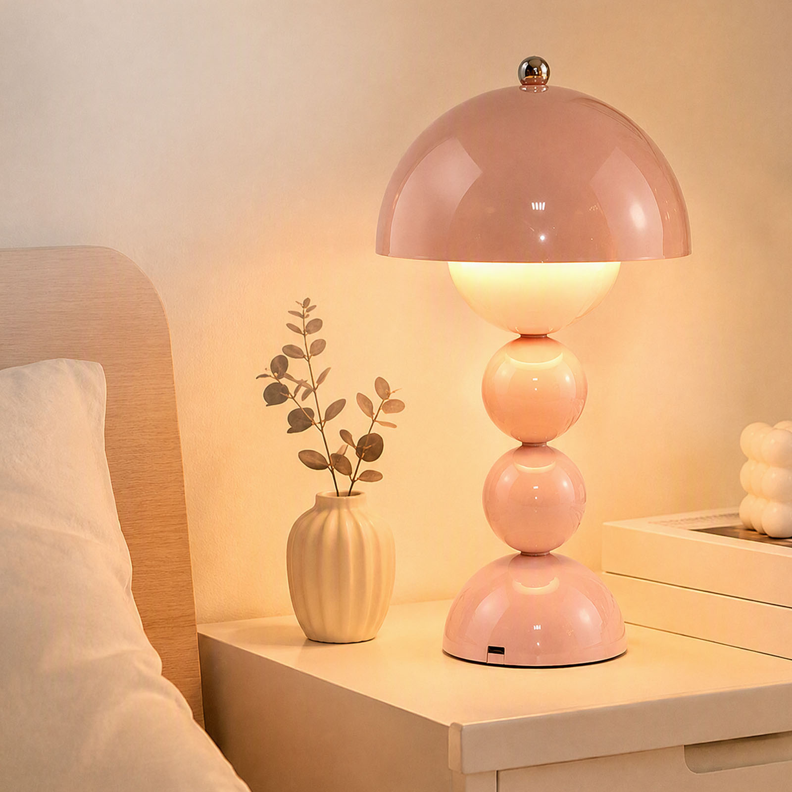 Vintage Mushroom Table Lamp US - Lighting Decor Bedroom review and price